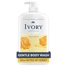 Sabonete Líquido Ivory Gentle Honey Scent - 1 Litro (35 onças) - Sem Corantes