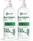 Sabonete Líquido KERAPIL Bacterinyl Tea Tree (480ml x 2) - Combate o Odor