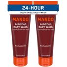 Sabonete líquido Mando Odor Shield 24 Hour Control 250 ml x 2 Bourbon