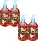 SABONETE LIQUIDO MULTI ERVAS PITANGA 480ml DEMAZON 4un