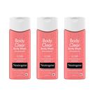 Sabonete Líquido Neutrogena Body Clear - Tratamento para Acne (250mL x 3)