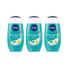 Sabonete Liquido Nivea 250ml Frangipani Oil - Kit C/ 3un