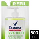 Sabonete Líquido para as Mãos Rexona Antibacterial Erva-Doce 500ml Refil Sabonete Líquido para as Mãos Rexona Antibacterial Erva-Doce 500ml Refil