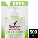 Sabonete Líquido para as Mãos Rexona Antibacterial Erva-Doce 500ml Refil