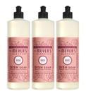 Sabonete líquido para louça Mrs. MEYER'S CLEAN DAY Rose 473 ml - pacote com 3