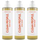 Sabonete líquido para louça THE CLEAN PEOPLE Clean Simple 360mL, pacote com 3 unidades Sabonete líquido para louça THE CLEAN PEOPLE Clean Simple 360mL, pacote com 3 unidades