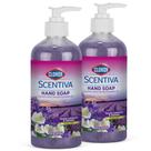 Sabonete líquido para mãos Clorox Scentiva Tuscan Lavender 414ml - pacote com 2