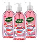 Sabonete líquido para mãos Dalan Pink Grapefruit 400 ml (pacote de 3)