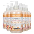 Sabonete líquido para mãos Ginger Lily Farms Coco Mango 360mL x6 Sabonete líquido para mãos Ginger Lily Farms Coco Mango 360mL x6