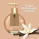 Sabonete Líquido Vanilla Sweet Luxo Via Aroma 200ml Perfuma Hidrata Limpa Corpo e Mãos Aroma Doce