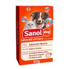 Sabonete Neutro Sanol Dog para Cães e Gatos - Sanol (90 g) - Sanol - Total Química