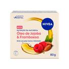 Sabonete Nívea Vegetal Nutrição Da Natureza Óleo de Jojoba & Framboesa 80g Sabonete Nívea Vegetal Nutrição Da Natureza Óleo de Jojoba & Framboesa 80g