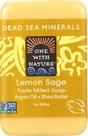 Sabonete One With Nature Dead Sea Mineral Lemon Sage 200mL x6 Sabonete One With Nature Dead Sea Mineral Lemon Sage 200mL x6