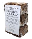 Sabonete Our Earth's Secrets Premium Natural Cru African Black 1,36 kg