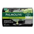 Sabonete palmolive naturals sensacao purificante argila preta e oleo de eucalipto 85g