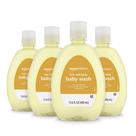 Sabonete para cabelo e corpo para bebês Amazon Basics 400 ml (pacote com 4)