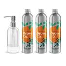 Sabonete para louça Grove Co. Ultimate Refils 480 ml com dispensador