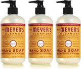 Sabonete para mãos MRS. MEYER'S CLEAN DAY Clementine 370mL (pacote com 3)