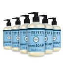 Sabonete para mãos MRS. MEYER'S CLEAN DAY Rain Water 370ml - pacote com 6