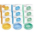 Sabonete, peras, variedade de glicerina, pacote com 12 unidades, transparente, 100 ml