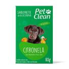 Sabonete Pet Clean Citronela para Cães e Gatos 80g