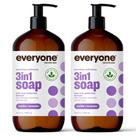 Sabonete, sabonete líquido, banho de espuma, shampoo para todos, 3 em 1, 960 ml
