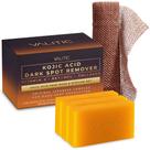 Sabonete VALITIC, removedor de manchas escuras de ácido kójico com cúrcuma, pacote com 3 Sabonete VALITIC, removedor de manchas escuras de ácido kójico com cúrcuma, pacote com 3