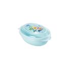 Saboneteira 180 Ml Azul Decorada Divertidamente Plasútil Saboneteira 180 Ml Azul Decorada Divertidamente Plasútil