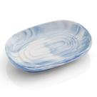 Saboneteira AIMAIAIMAI Ceramic Fancy Handmade Blue Texture