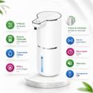 Saboneteira Automática Espuma 350ml IPX5 USB Recarregável