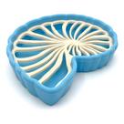 Saboneteira Biodegradável Reciclado Amonita 13,5cm X 10cm