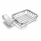 Saboneteira de Parede Inox Cromado Design Premium Antiferrugem e Brilho Espelhado Linha Paris WESTING by BSMIX