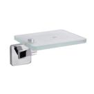 Saboneteira de Parede Like Square Cromado - Perflex Saboneteira de Parede Like Square Cromado - Perflex
