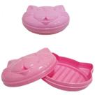 Saboneteira de Pia Porta Sabonete Gato Gatinho Gatinha Rosa Saboneteira de Pia Porta Sabonete Gato Gatinho Gatinha Rosa