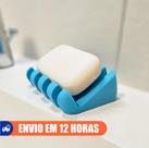 Saboneteira Inclinável Moderna, Elegante, Prática Ideal para manter o sabonete seco e durável