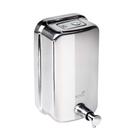 Saboneteira inox de 1000 ml polida