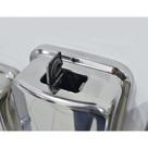 Saboneteira Inox Liquido E Alcool Gel C/ Chave 1300 Ml Maos