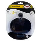 Saboneteira Kit Samba Dulpa Fixação Preto Japi Saboneteira Kit Samba Dulpa Fixação Preto Japi