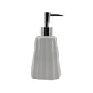 Saboneteira Liquida Modelagem De Cerâmica Lavabo Branco Luxo