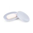 Saboneteira Oval com Tampa Plástica Portátil para Viagem Banheiro Pia Resistente e Compacta Saboneteira Oval com Tampa Plástica Portátil para Viagem Banheiro Pia Resistente e Compacta