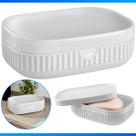 Saboneteira Porta Sabonete Com Tampa Plástico Banheiro Lavabo Moderno Luxo Saboneteira Porta Sabonete Com Tampa Plástico Banheiro Lavabo Moderno Luxo