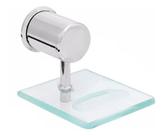 Saboneteira Quadrada Luxo Premium Vidro 8 Mm