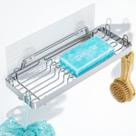 Saboneteira TOMIR Shower para parede com 4 ganchos em aço inoxidável