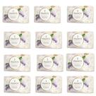 Sabonetes Francis Rosa Branca e Patchouli em Barra 90g Kit com 12