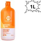 Sabonetes Frutados Líquido Glicerinado Proteção Natural 1 Litro 1000ml PH Neutro 1L Corpo Dourado