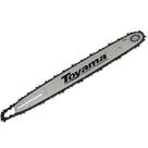 Sabre para Motosserra com Corrente 20POL Ponta Rolante 3/8 51cm 68 Elos TOYAMA