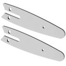 Sabre Placa Guia Kit 2 Uni Para Mini Motosserra 4 Polegada Reposiçao Ferramenta Jardinagem Podaçao