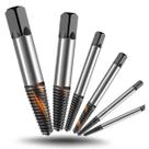 Saca Extrator Parafuso Espanado Quebrado Remover 6pçs Maleta Saca Extrator Parafuso Espanado Quebrado Remover 6pçs Maleta