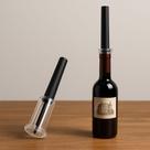 Saca Rolha Pneumático Abridor Vinho Tipo Bomba Pressão Inox