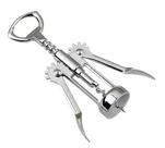 Saca Rolhas e Abridor De Garrafa cromado 15cm UD418 Saca Rolhas e Abridor De Garrafa cromado 15cm UD418